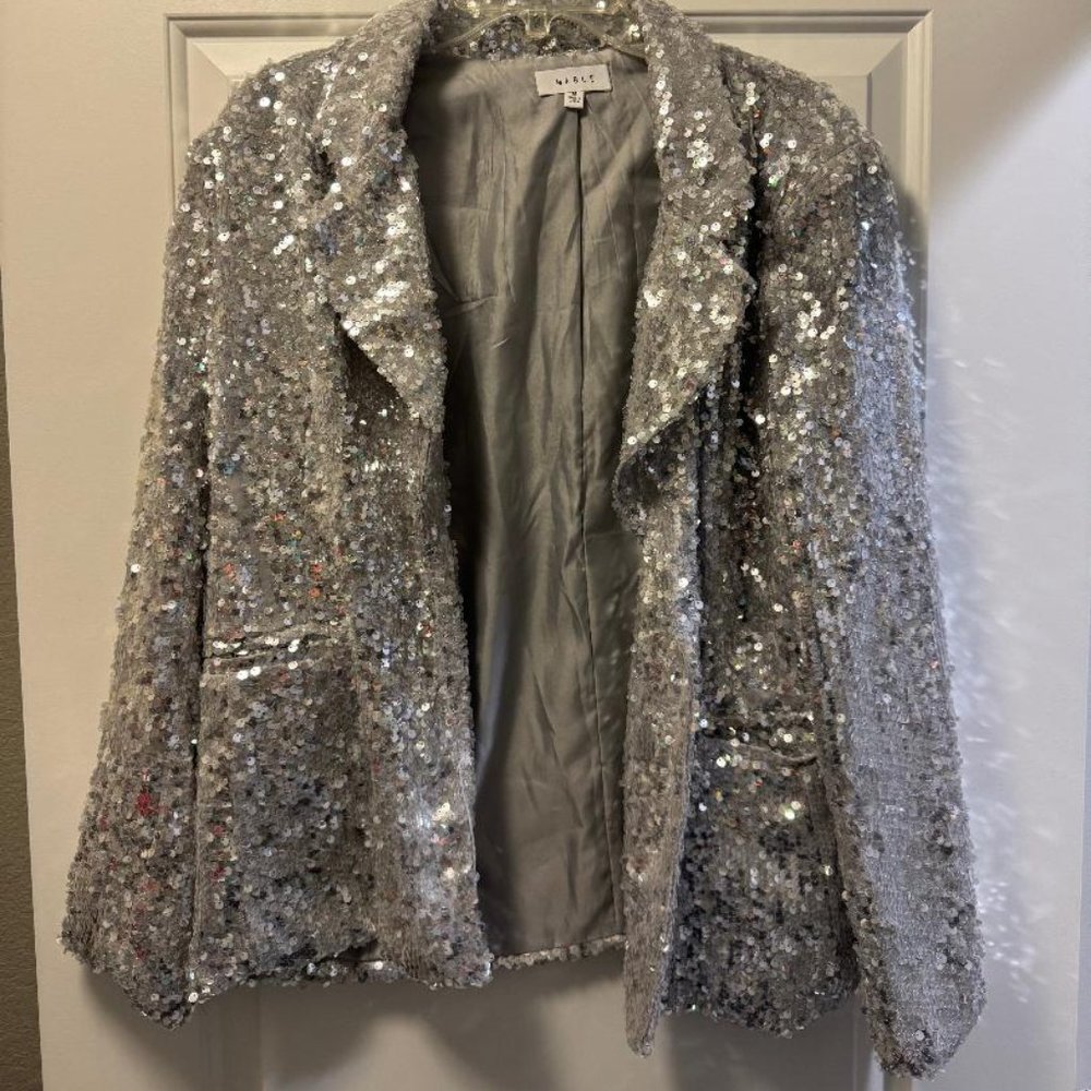 Sequin Oversive Blazer